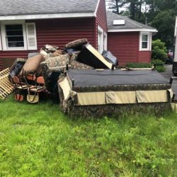 TRASH JUNK PAINT TVS CARDBOARD WOOD FURNITURE APPLIANCE POOL YARD WASTE DISPOSAL (Somerville Medford Arlington Cambridge surrounding) picture