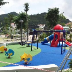 Outdoor Children's Play Park Equipment Suppliers in Vietnam picture