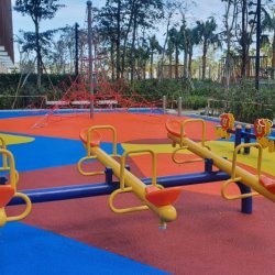 Outdoor Children's Play Park Equipment Suppliers in Vietnam picture